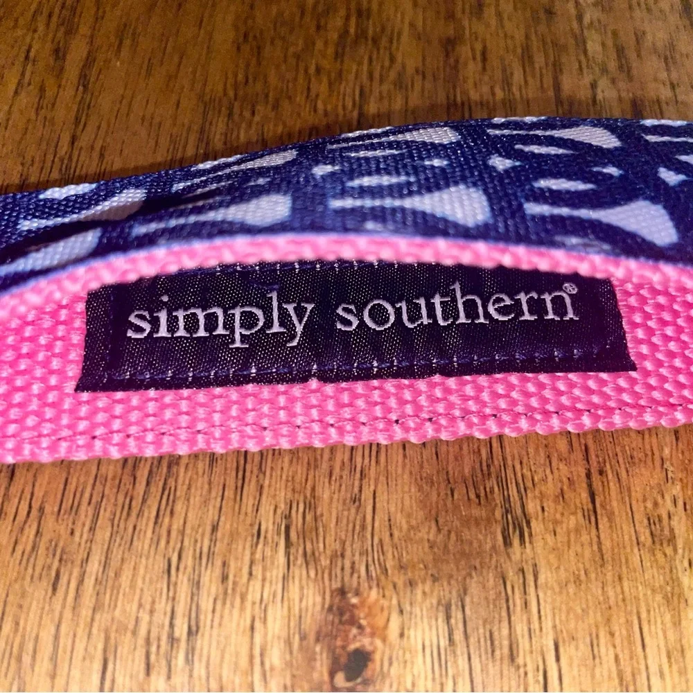 Simply Southern Navy and White Patterned Key Holder